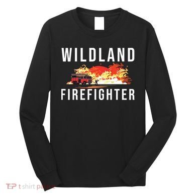 Wildland Firefighter Boots Fireman Fire Rescue Firefighting Long Sleeve Shirt