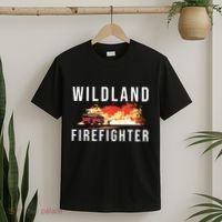 Wildland Firefighter Boots Fireman Fire Rescue Firefighting T-Shirt thumb 2