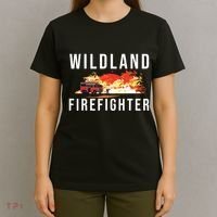 Wildland Firefighter Boots Fireman Fire Rescue Firefighting T-Shirt thumb 4