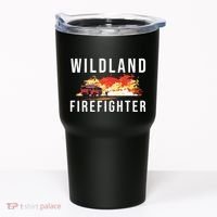 Wildland Firefighter Boots Fireman Fire Rescue Firefighting Tumbler thumb 0