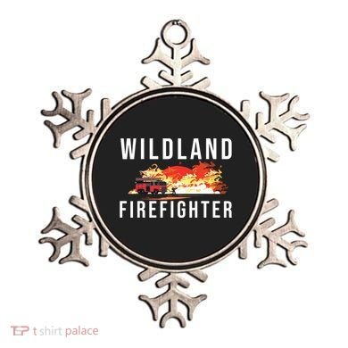 Wildland Firefighter Boots Fireman Fire Rescue Firefighting Ornament