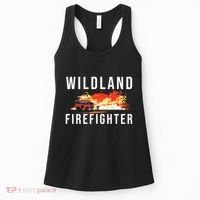 Wildland Firefighter Boots Fireman Fire Rescue Firefighting Women's Tank Top thumb 0