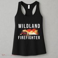 Wildland Firefighter Boots Fireman Fire Rescue Firefighting Women's Tank Top thumb 3