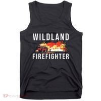 Wildland Firefighter Boots Fireman Fire Rescue Firefighting Tank Top thumb 0