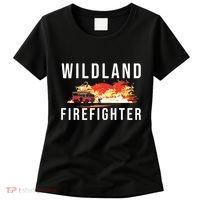 Wildland Firefighter Boots Fireman Fire Rescue Firefighting Women's T-Shirt thumb 0