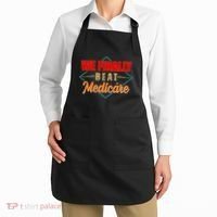 We Finally Beat Medicare Funny Political Statement Apron thumb 2