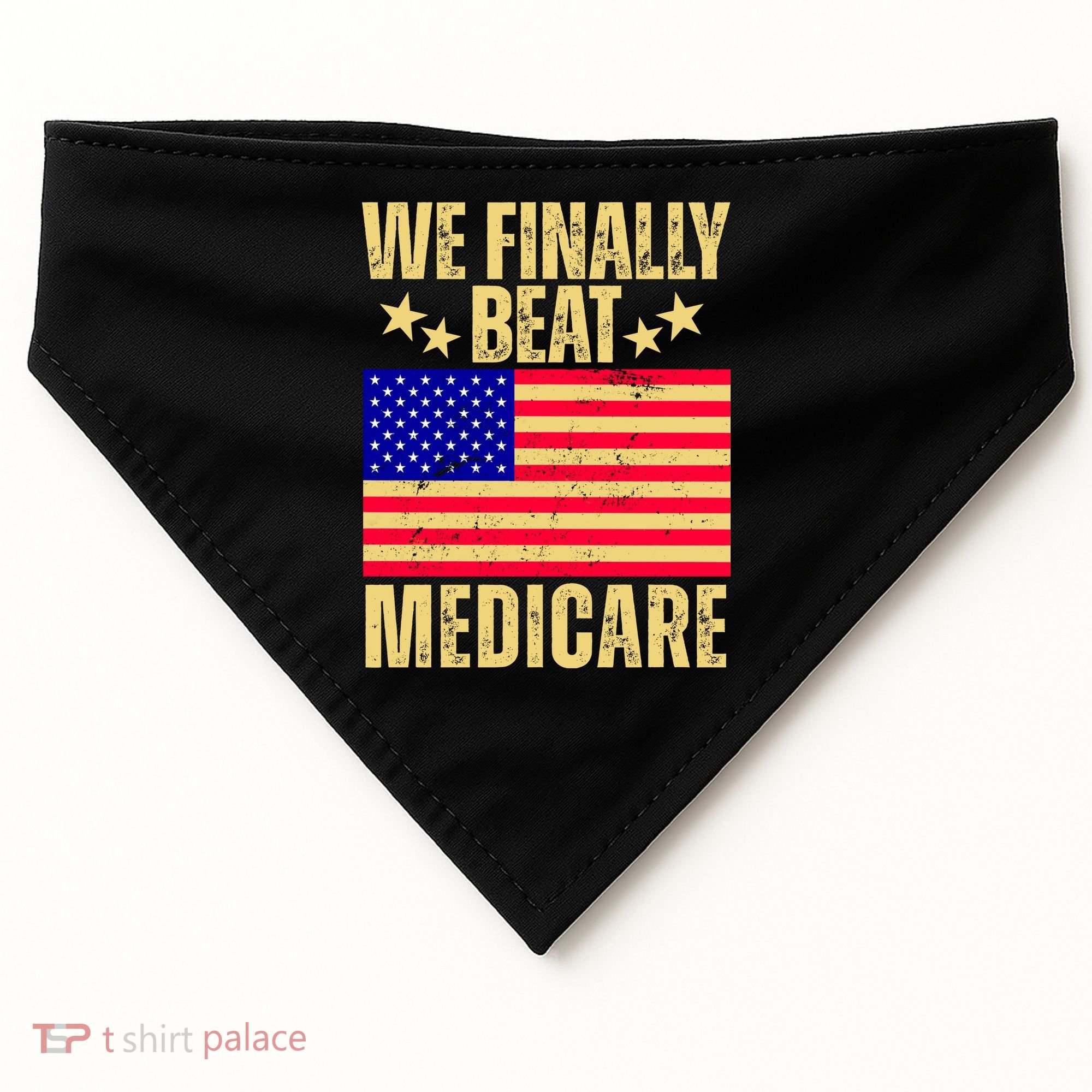 We Finally Beat Medicare USA-Made Doggie Bandana