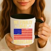 We Finally Beat Medicare Coffee Mug thumb 3