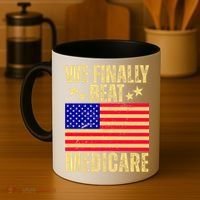 We Finally Beat Medicare Coffee Mug thumb 4