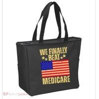 We Finally Beat Medicare Tote Bag thumb 2