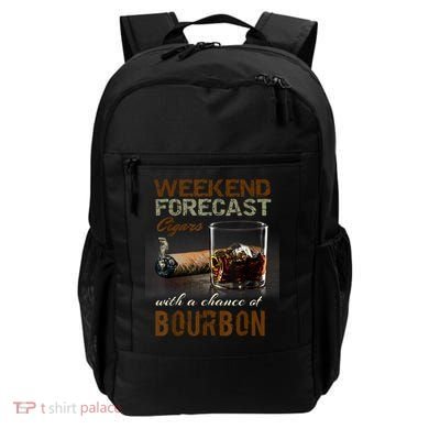 Weekend Forecast Cigars With Chance Bourbon Men Backpack