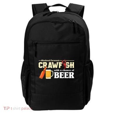 Weekend Forecast Crawfish With A Chance Of Beer Backpack