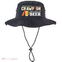 Weekend Forecast Crawfish With A Chance Of Beer Bucket Hat thumb 0