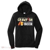 Weekend Forecast Crawfish With A Chance Of Beer Women's Hoodie thumb 0