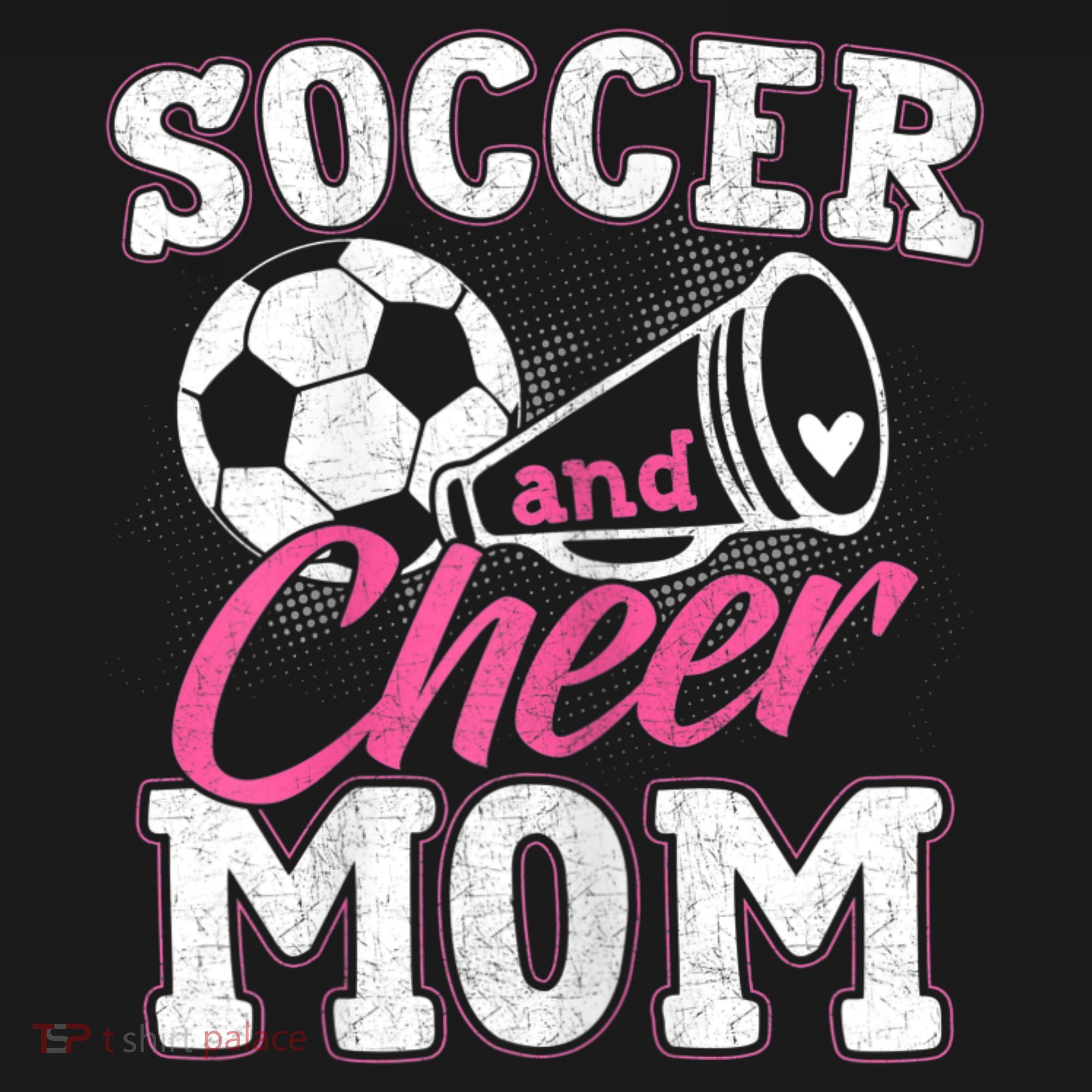 Womens Funny Cheerleading Mom Soccer And Cheer Mom Toddler Hoodie