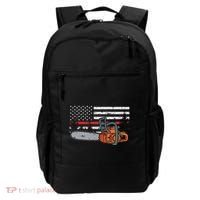 Wildland Firefighter Chainsaw Red Line American Flag Backpack thumb 0