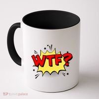 Wtf Funny Comic Book Wtf Gift Coffee Mug thumb 0