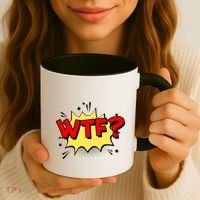 Wtf Funny Comic Book Wtf Gift Coffee Mug thumb 3