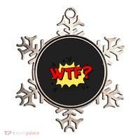 Wtf Funny Comic Book Wtf Gift Ornament thumb 0