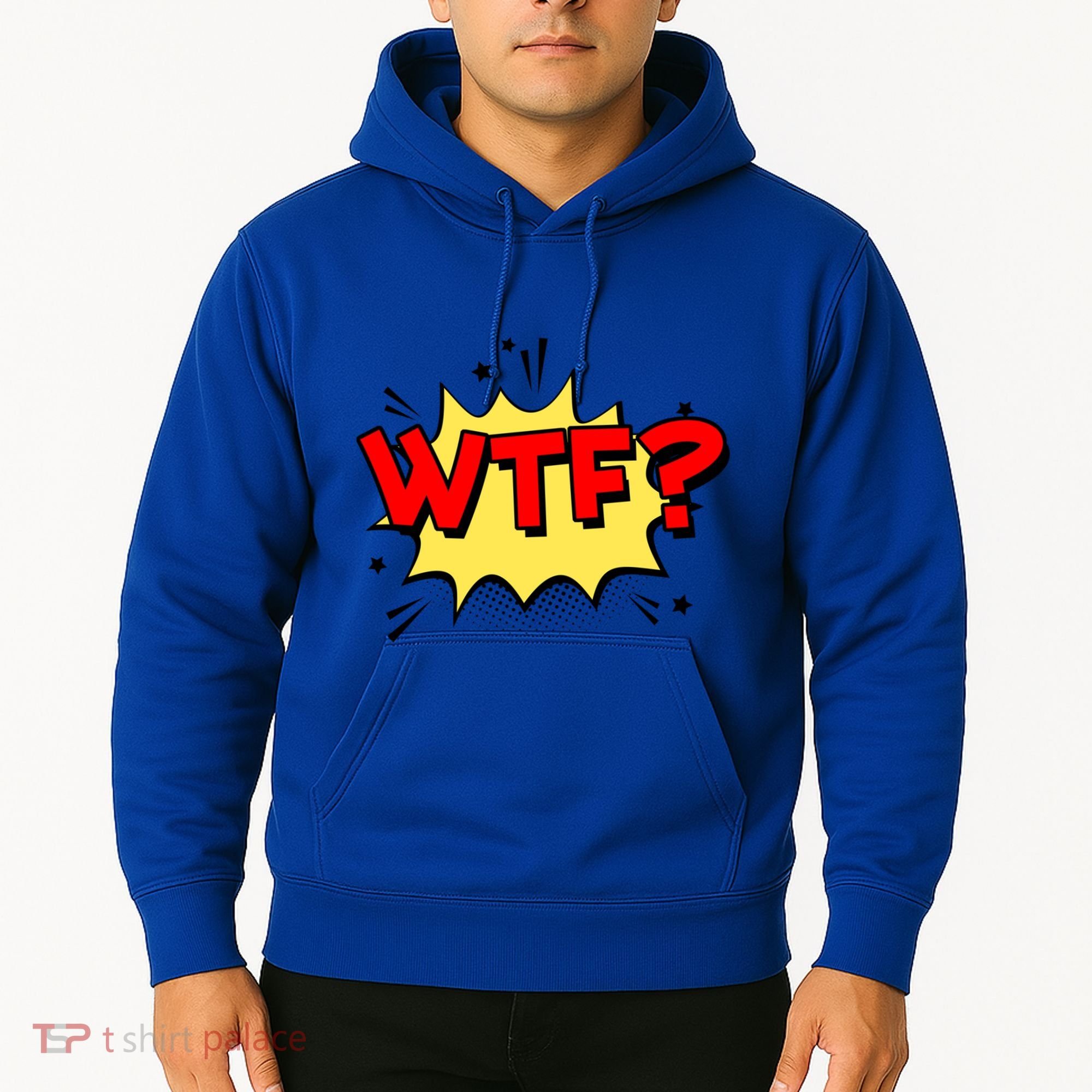 Wtf Funny Comic Book Wtf Gift Hoodie