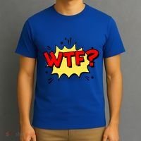 Wtf Funny Comic Book Wtf Gift T-Shirt thumb 3