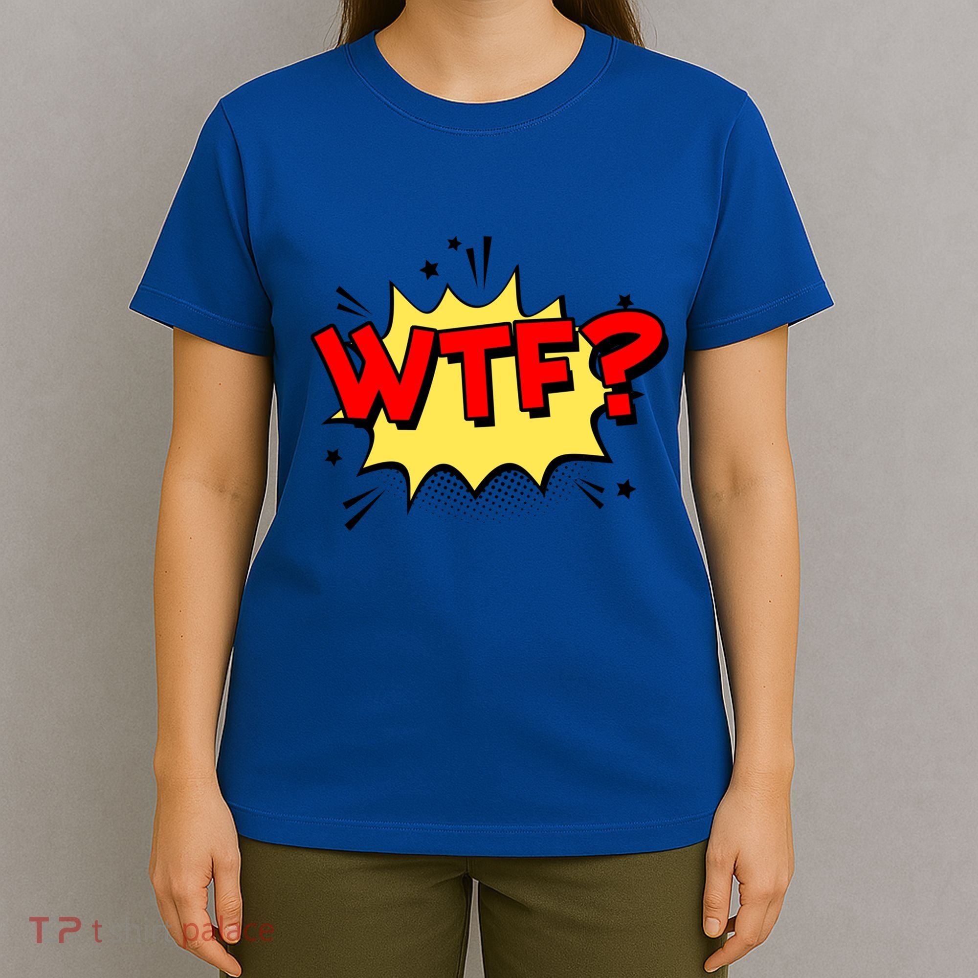 Wtf Funny Comic Book Wtf Gift T-Shirt