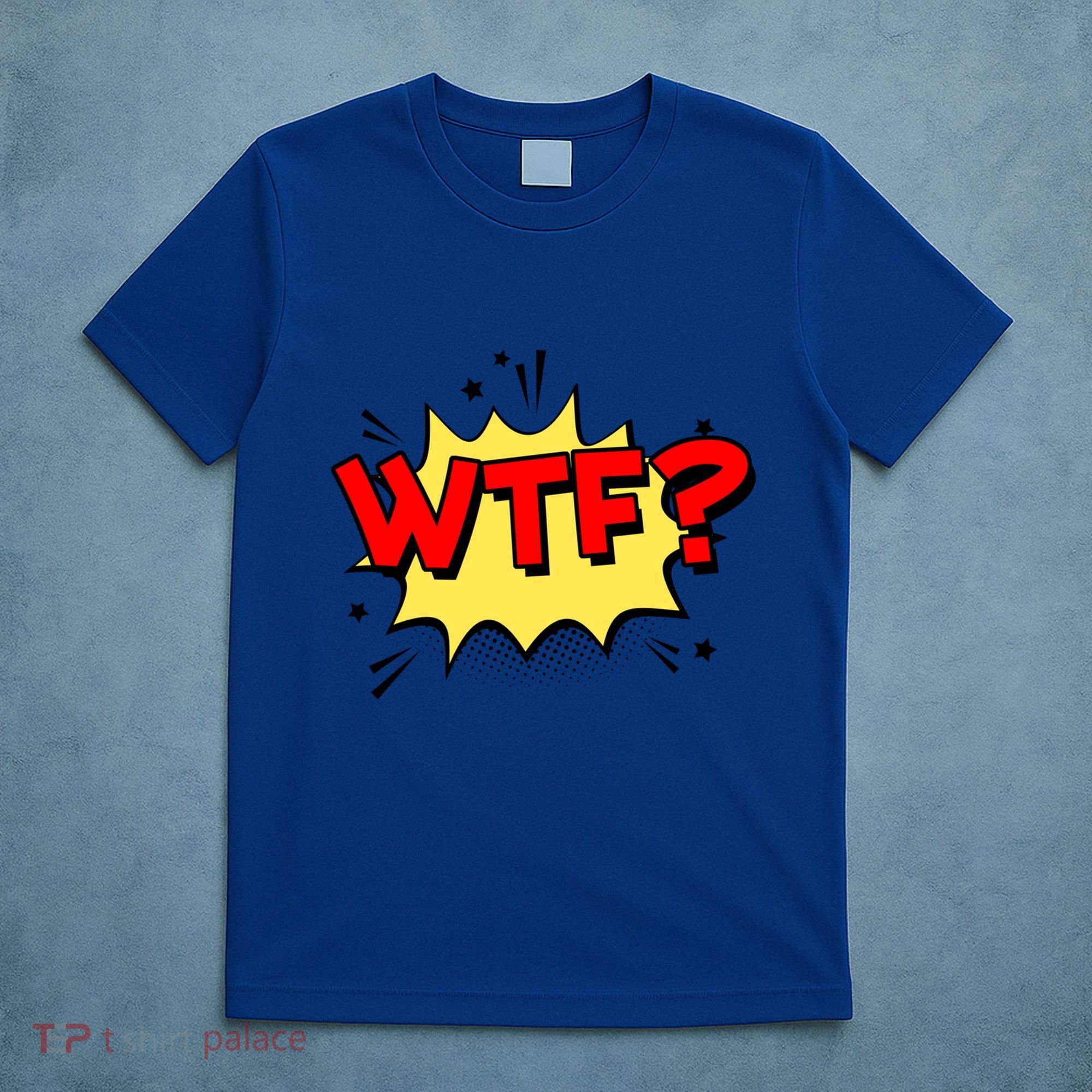 Wtf Funny Comic Book Wtf Gift T-Shirt