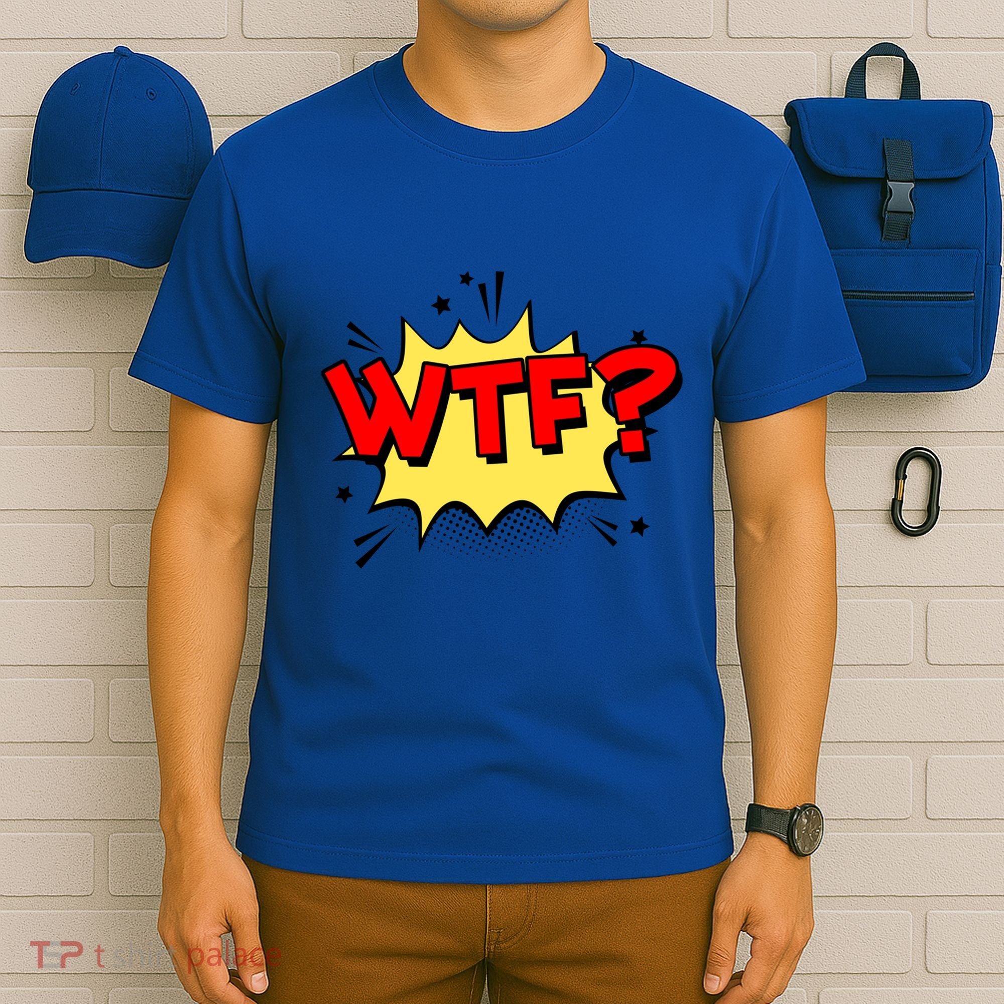 Wtf Funny Comic Book Wtf Gift T-Shirt