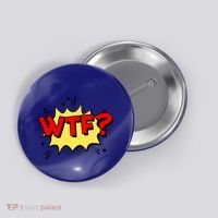 Wtf Funny Comic Book Wtf Gift Button thumb 0
