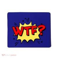 Wtf Funny Comic Book Wtf Gift Mousepad thumb 0