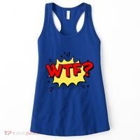 Wtf Funny Comic Book Wtf Gift Women's Tank Top thumb 0