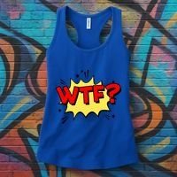 Wtf Funny Comic Book Wtf Gift Women's Tank Top thumb 3