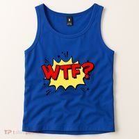 Wtf Funny Comic Book Wtf Gift Tank Top thumb 2