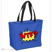 Wtf Funny Comic Book Wtf Gift Tote Bag thumb 2