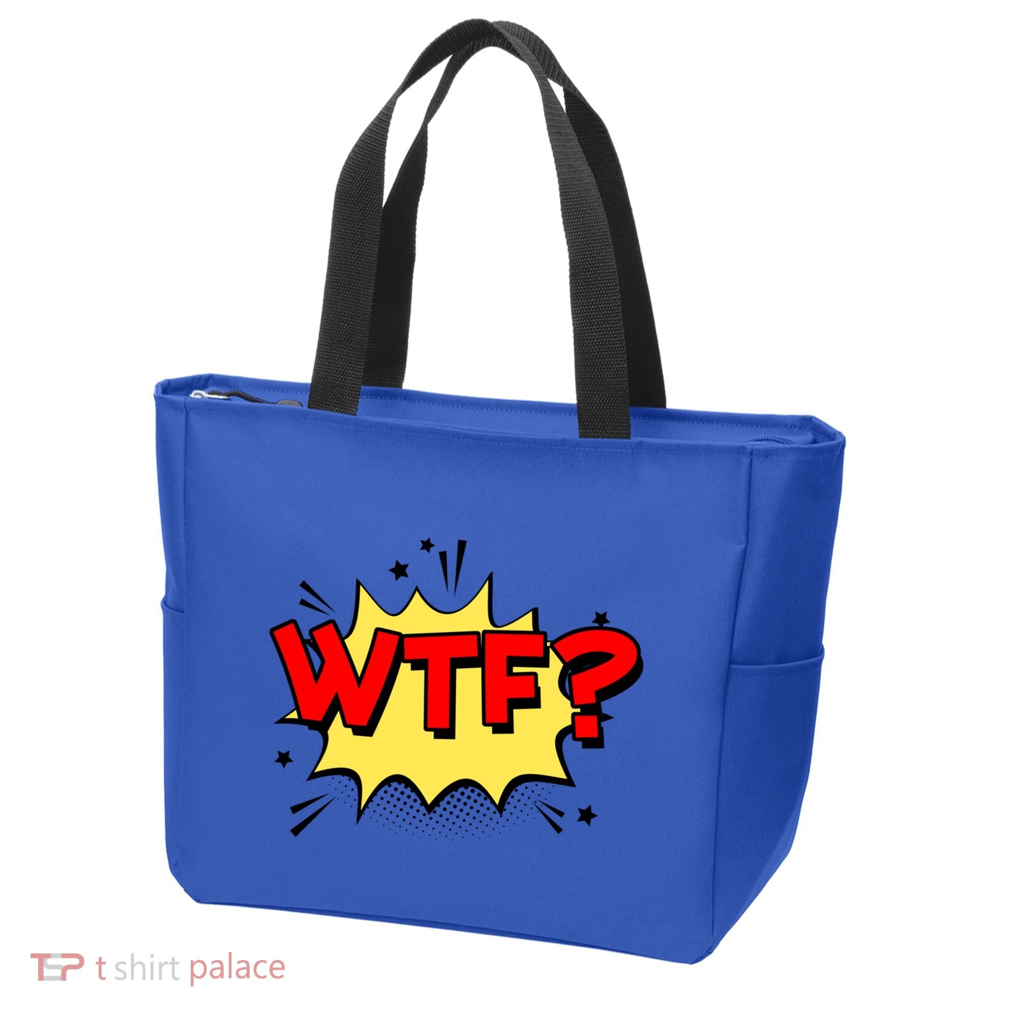Wtf Funny Comic Book Wtf Gift Tote Bag