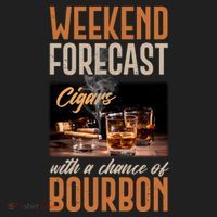 Weekend Forecast Cigars With Chance Bourbon Tumbler thumb 3