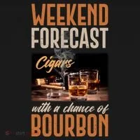 Weekend Forecast Cigars With Chance Bourbon Women's Tank Top thumb 5