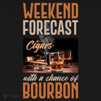 Weekend Forecast Cigars With Chance Bourbon Tank Top thumb 6