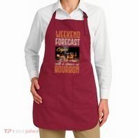 Weekend Forecast Cigars With Chance Bourbon Apron thumb 2