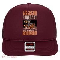 Weekend Forecast Cigars With Chance Bourbon Hat thumb 0