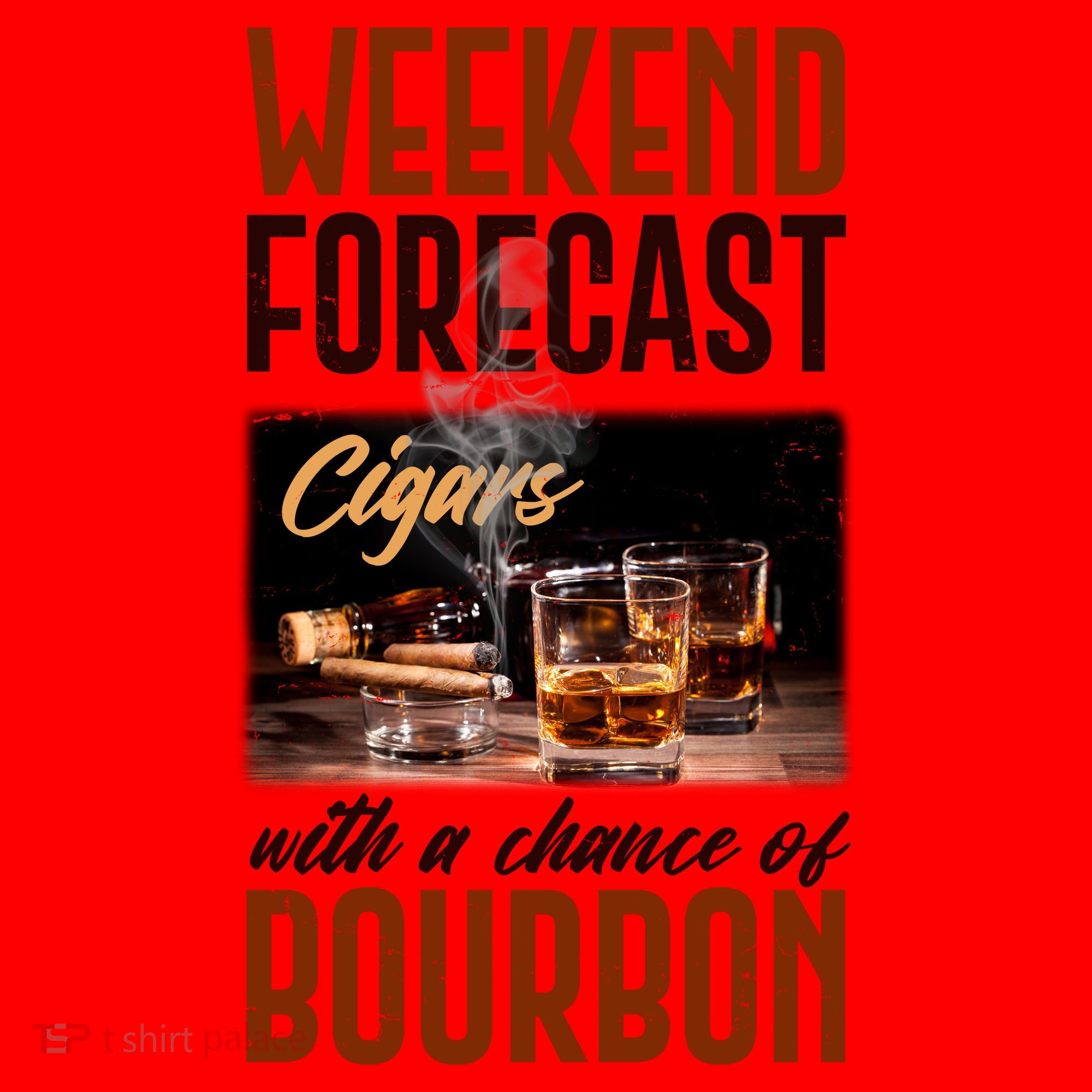 Weekend Forecast Cigars With Chance Bourbon Santa Hat