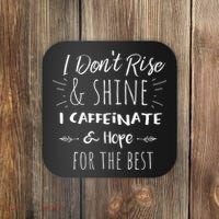 Womens Funny Coffee, Coffee Lover Saying Gift For Her Mom Wine Coaster thumb 0