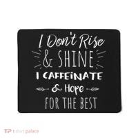 Womens Funny Coffee, Coffee Lover Saying Gift For Her Mom Wine Mousepad thumb 0
