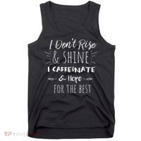 Womens Funny Coffee, Coffee Lover Saying Gift For Her Mom Wine Tank Top thumb 0