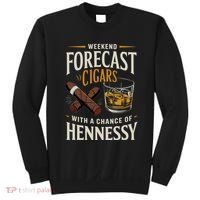 Weekend Forecast Cigars And Hennessy Cigar Life Sweatshirt thumb 0