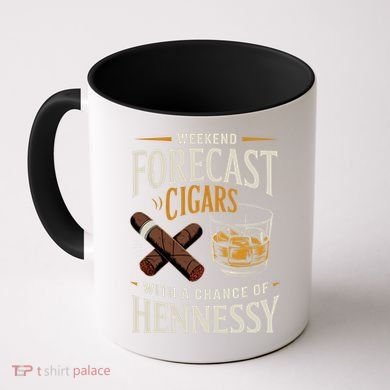 Weekend Forecast Cigars And Hennessy Cigar Life Coffee Mug