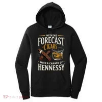 Weekend Forecast Cigars And Hennessy Cigar Life Women's Hoodie thumb 0