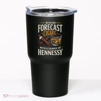Weekend Forecast Cigars And Hennessy Cigar Life Tumbler thumb 0