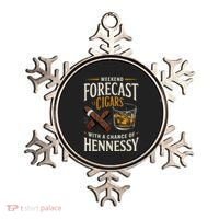 Weekend Forecast Cigars And Hennessy Cigar Life Ornament thumb 0