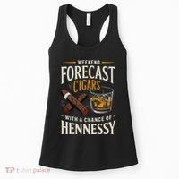 Weekend Forecast Cigars And Hennessy Cigar Life Women's Tank Top thumb 0